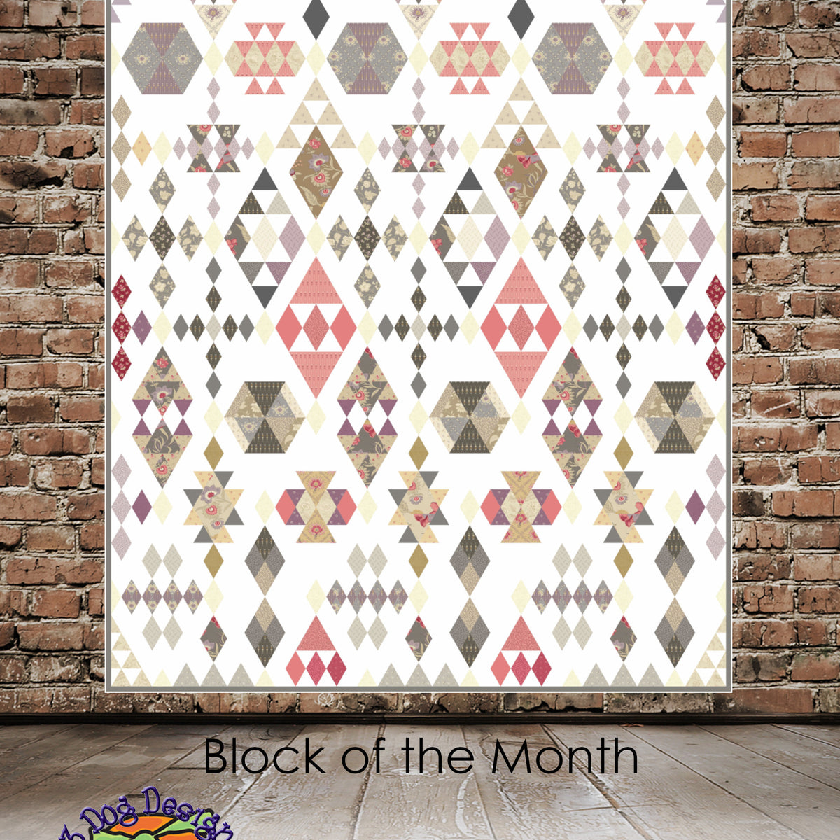Floating Diamonds Downloadable Pattern – Quilting Books Patterns and ...