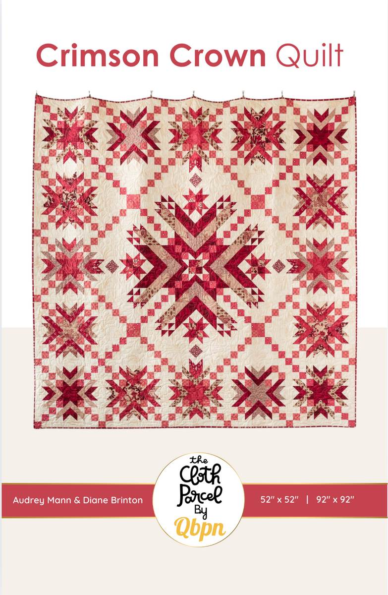 Crimson Crown Downloadable Pattern – Quilting Books Patterns and