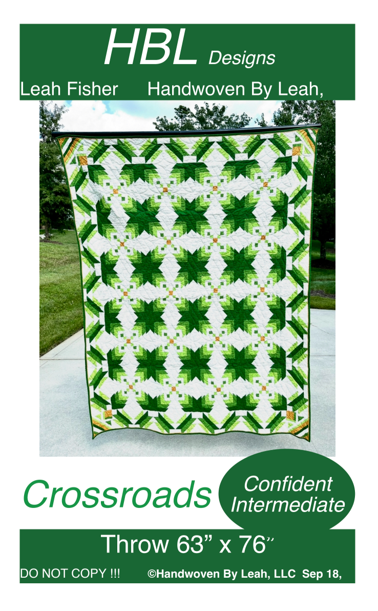 Crossroads Quilt Pattern by Handwoven By Leah