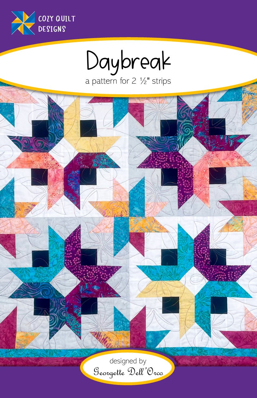 Daybreak Downloadable Pattern by Cozy Quilt Designs