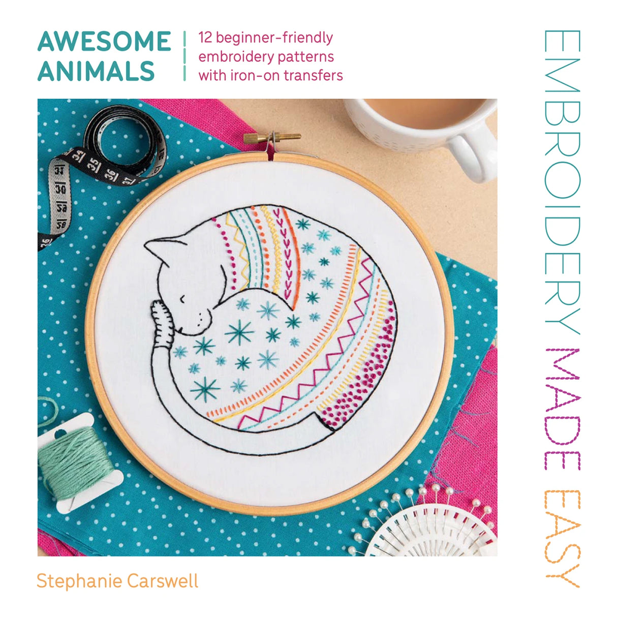 Embroidery Made Easy: Awesome Animals by David and Charles