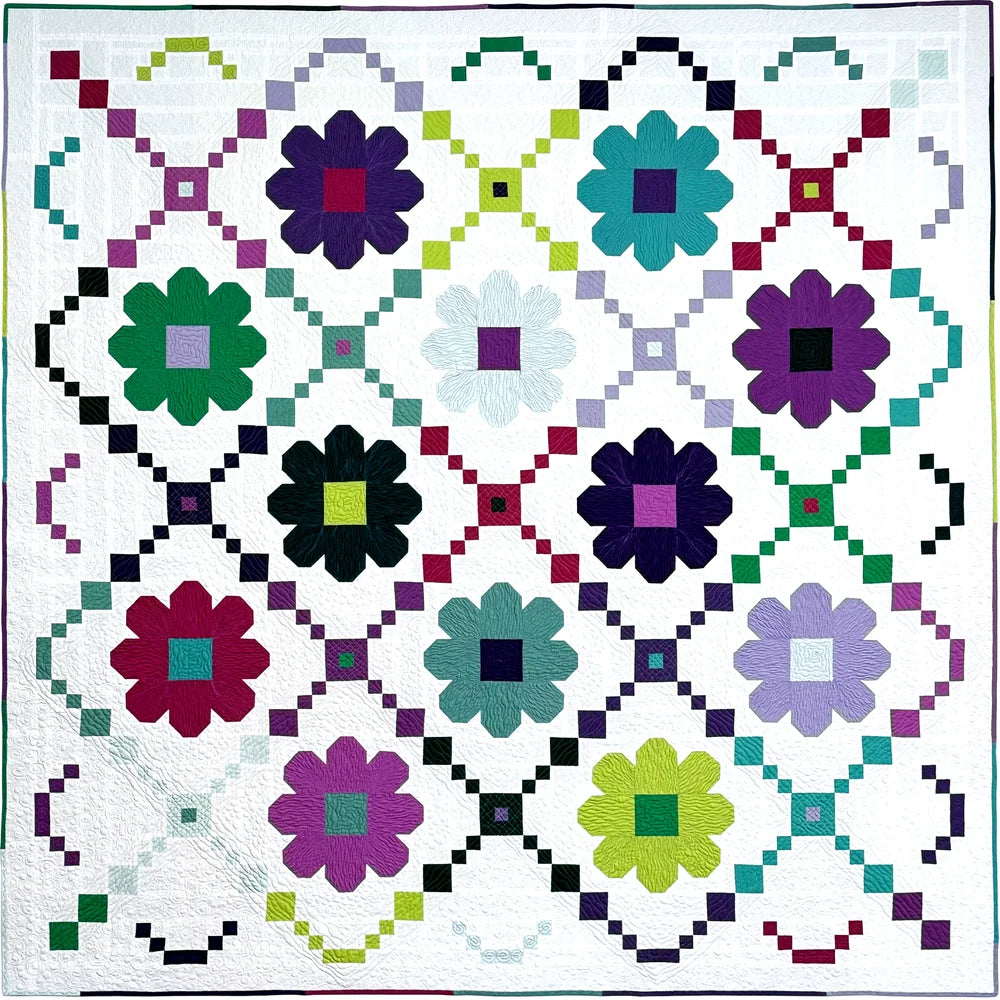 Daisy Chain Downloadable Pattern by Christa Quilts