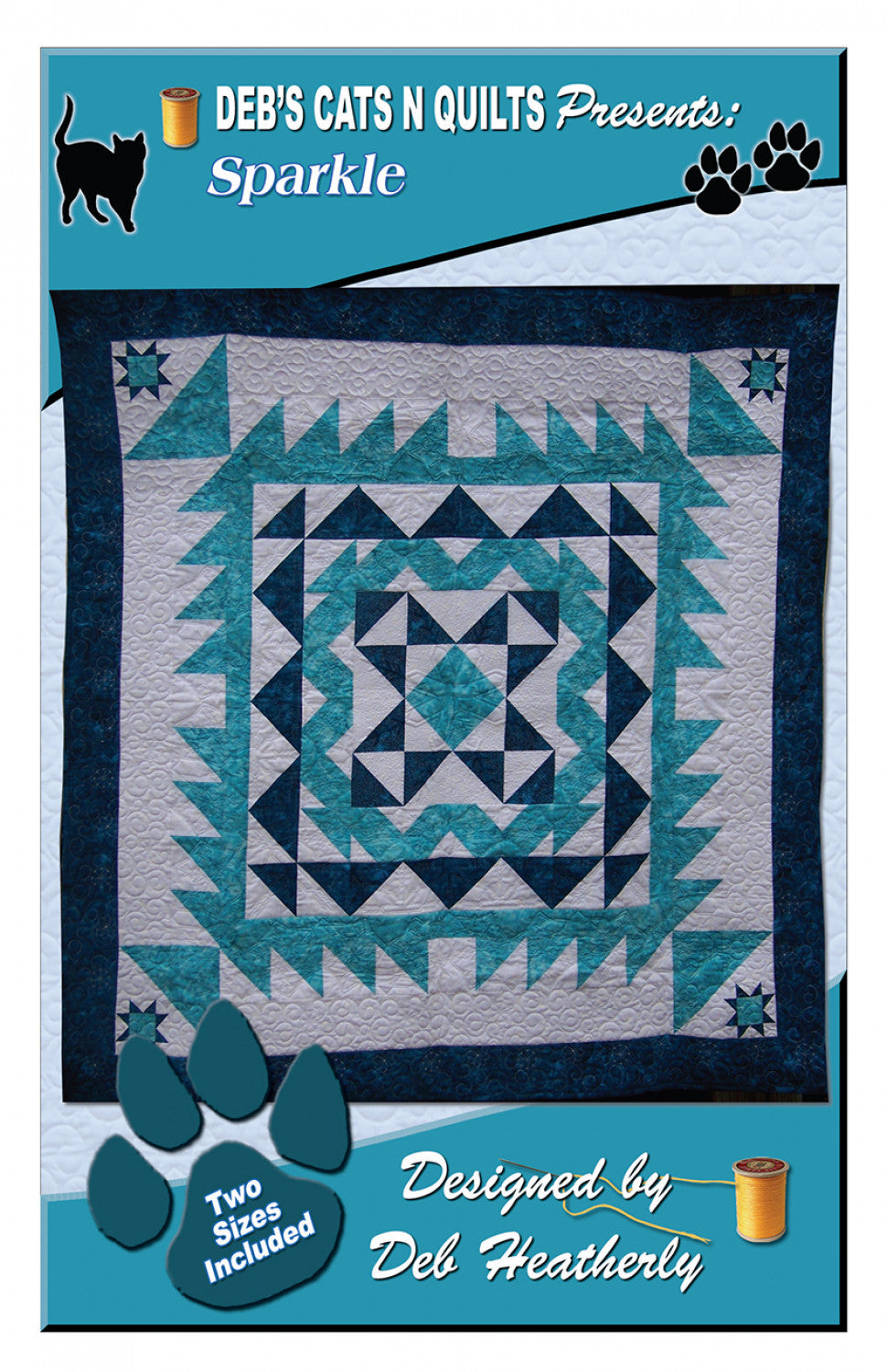 Sparkle Quilt Pattern by Debs Cats N Quilts