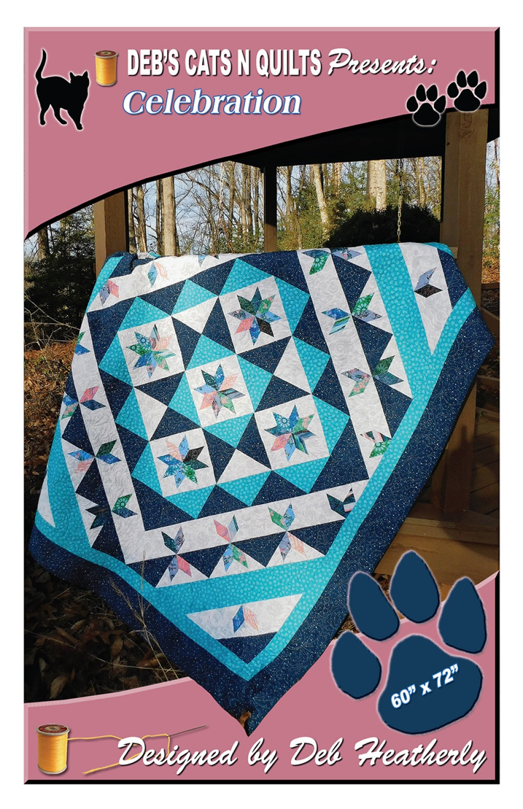 Celebration Quilt Pattern by Deb's Cats N Quilts
