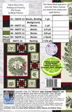 Back of the Christmas Cheer Quilting Book by Lavender Lime Quilting