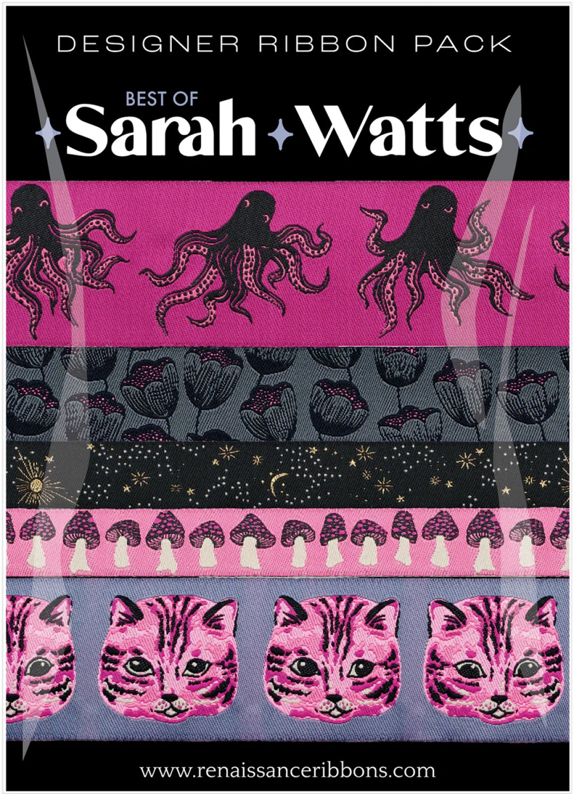 Best of Sarah Watts Designer Pack - Renaissance Ribbons Inc