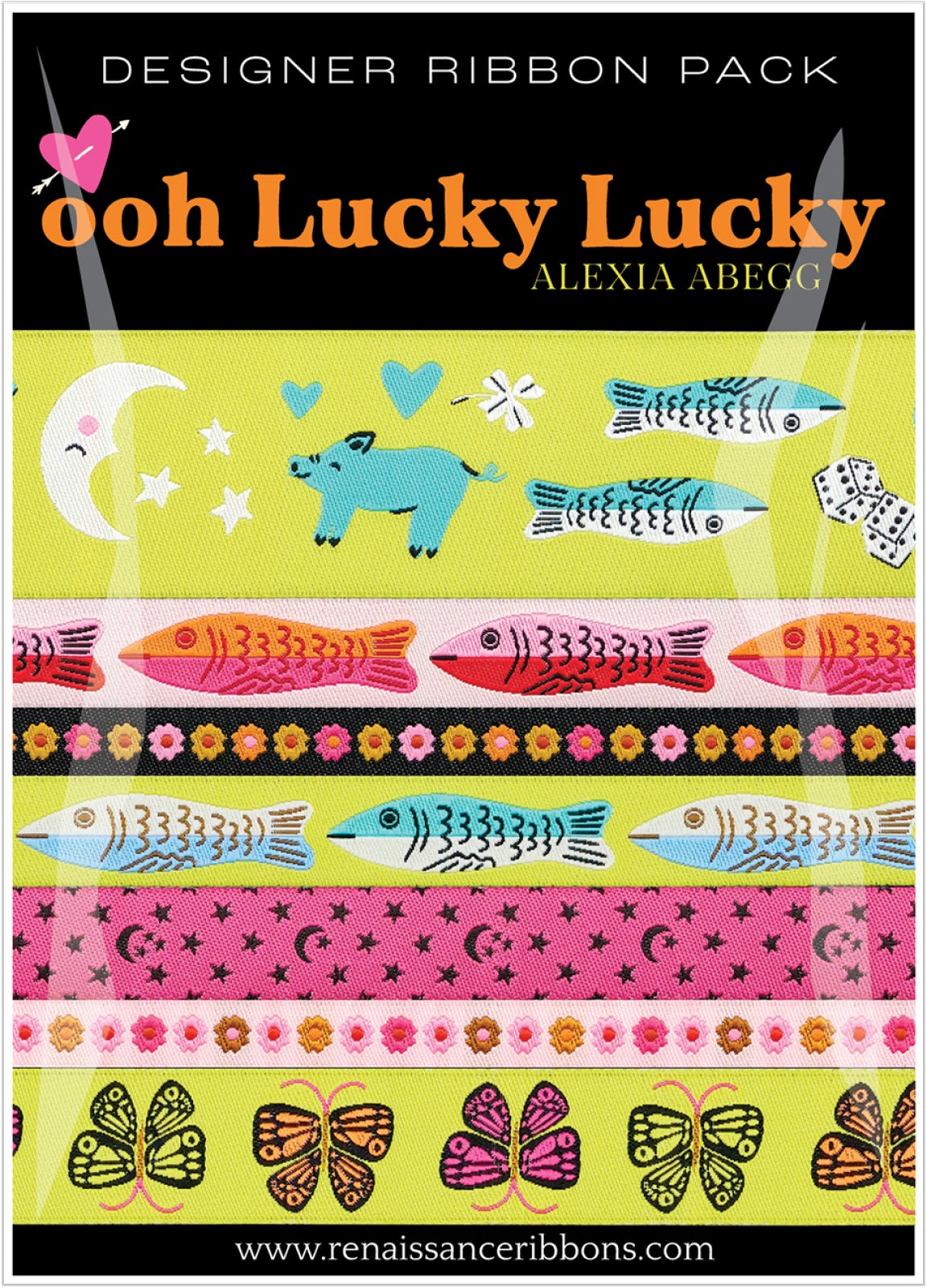 Oooh Lucky Lucky Designer Pack by Renaissance Ribbons Inc