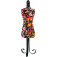 Pincushion Dress Form Black Floral by Dritz