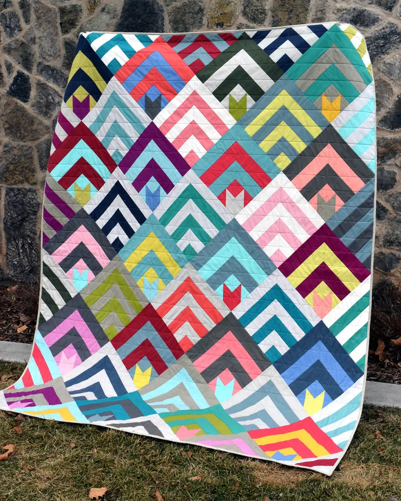 Dyehouse Quilt Downloadable Pattern by Cloth Parcel