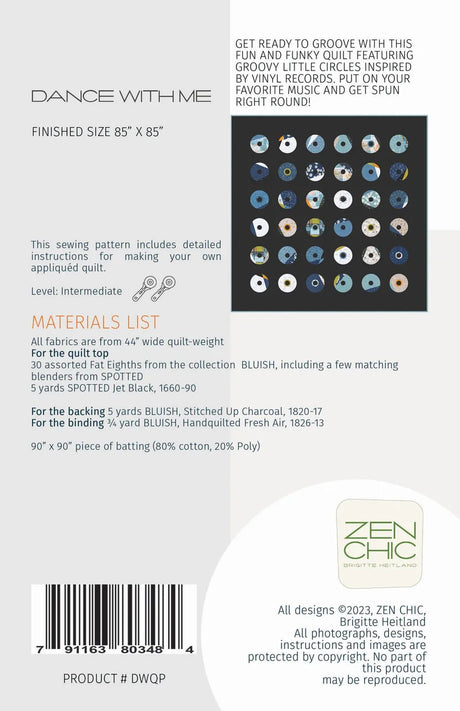 Dance With Me Quilt Pattern