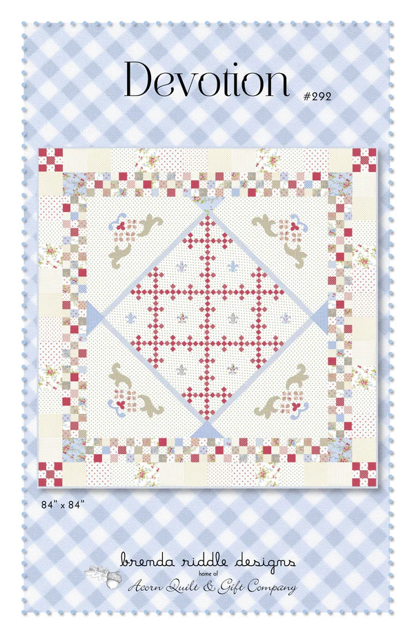 Devotion Quilt Pattern by Brenda Riddle Designs
