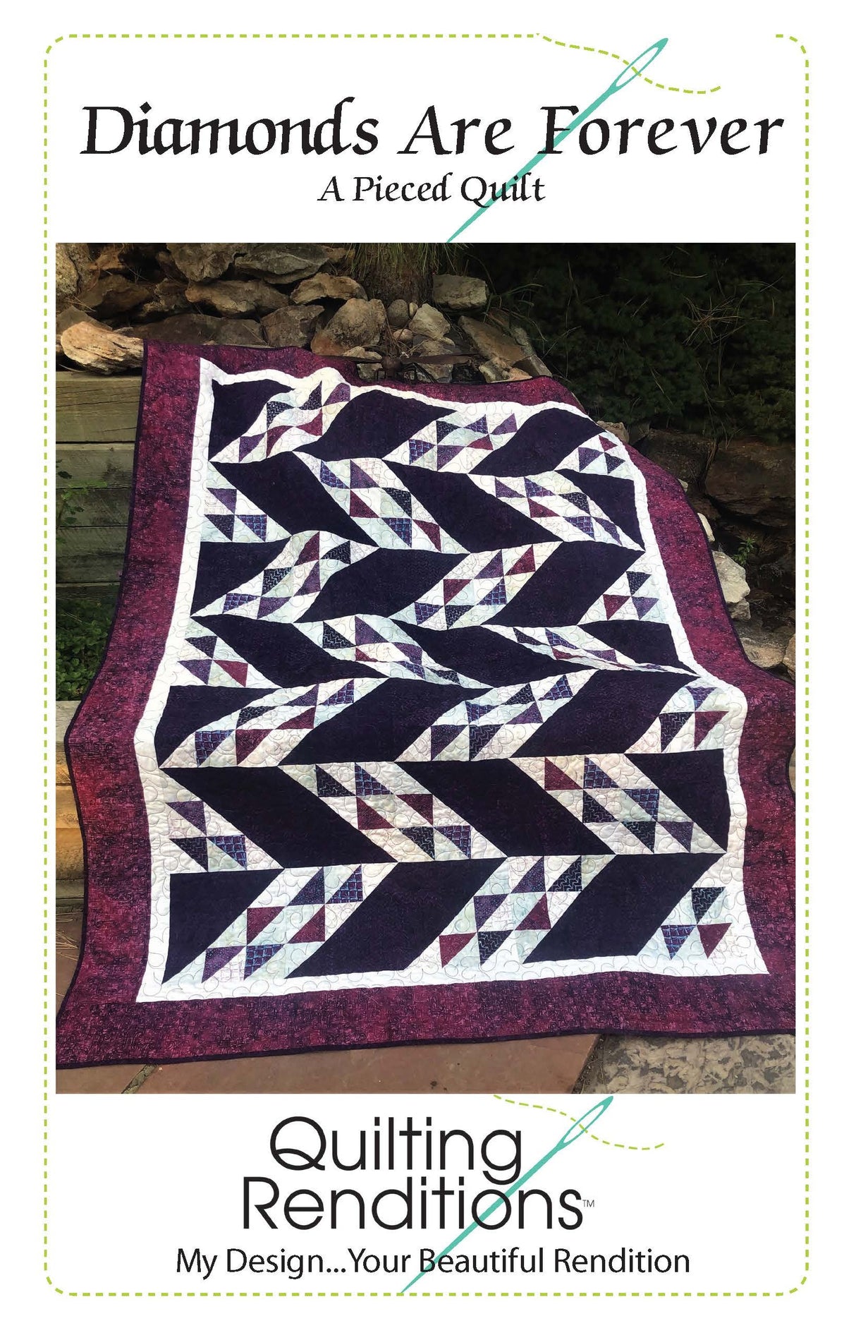 Diamonds Are Forever Pattern by Quilting Renditions