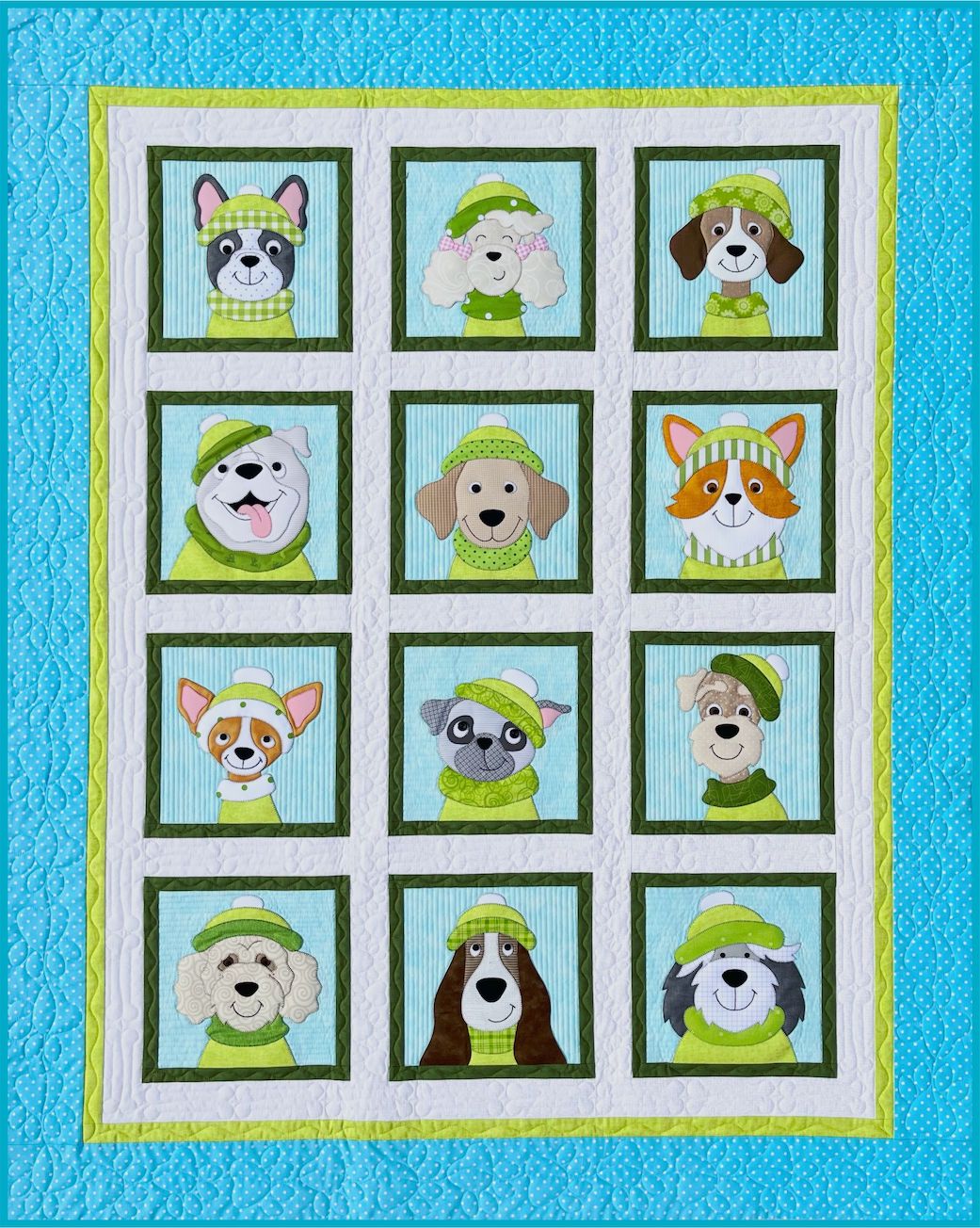 DogsDownloadable Pattern by Amy Bradley Designs