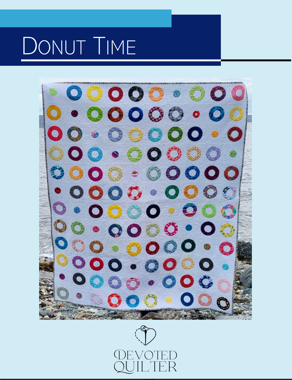 Donut Time Downloadable Pattern by Devoted Quilter