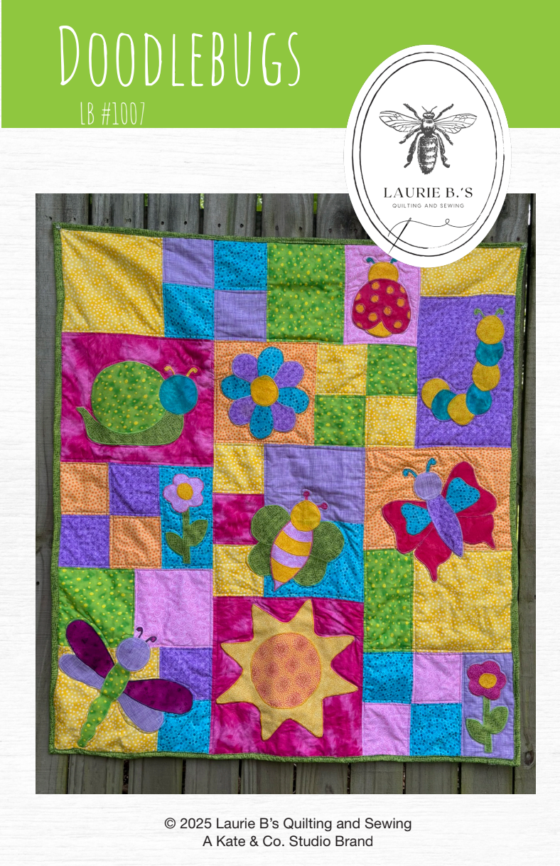 Doodlebugs Downloadable Pattern by Kate and Co.