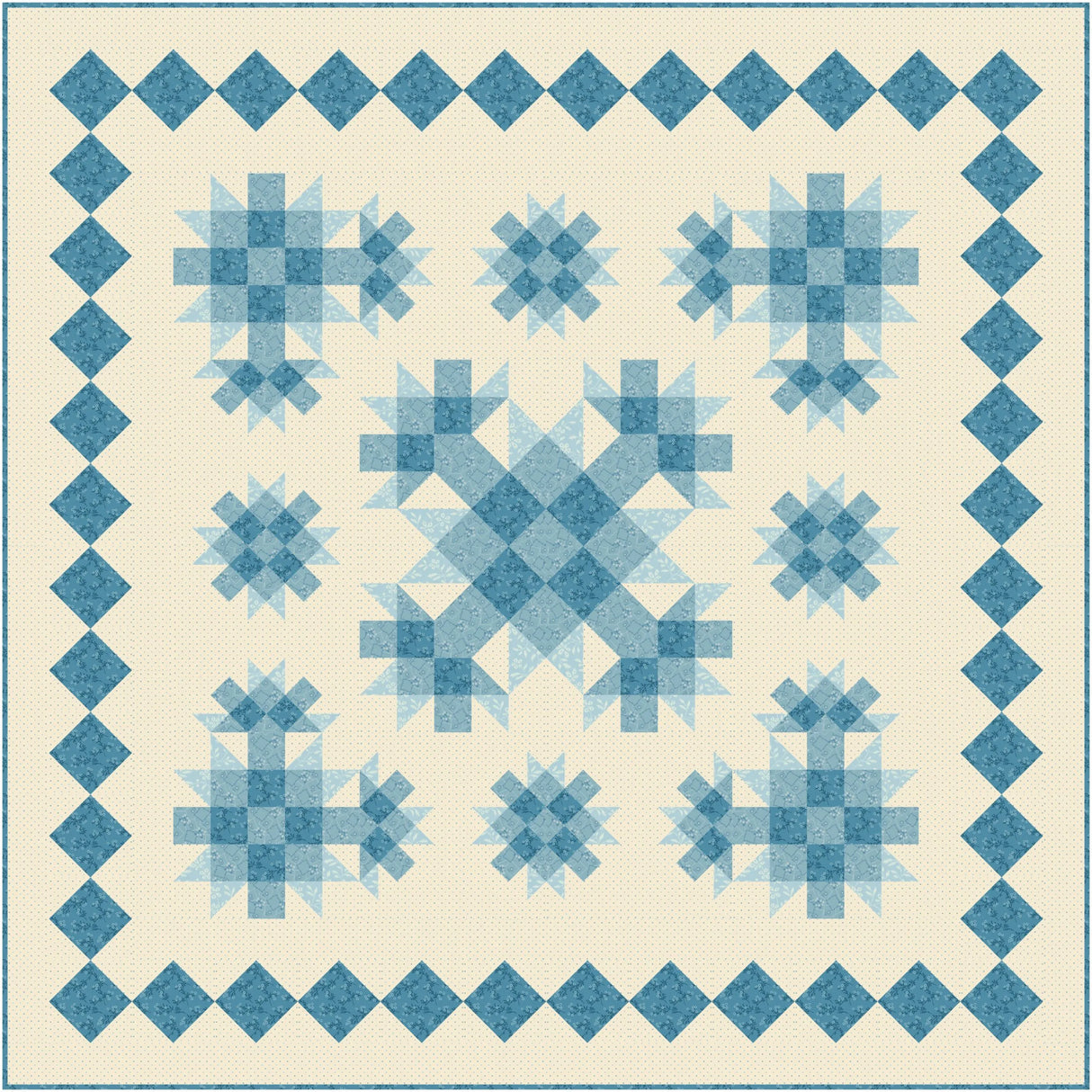 Snow Mist Downloadable Pattern by Nancy Messuri Designs