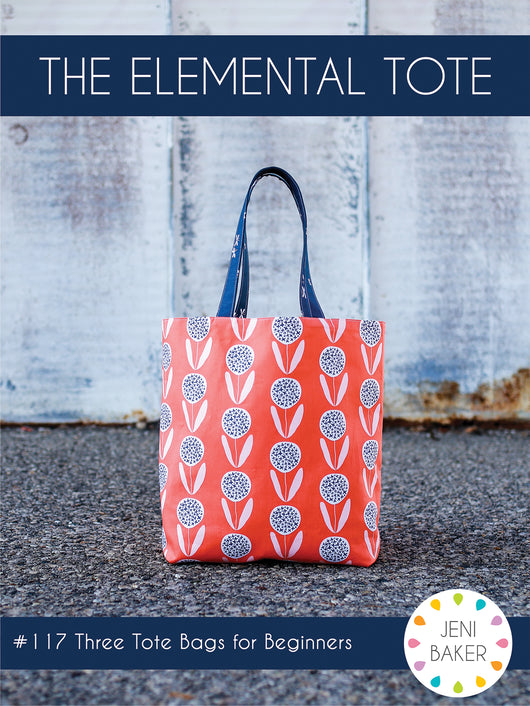 The Elemental Tote Downloadable Pattern by Jeni Baker