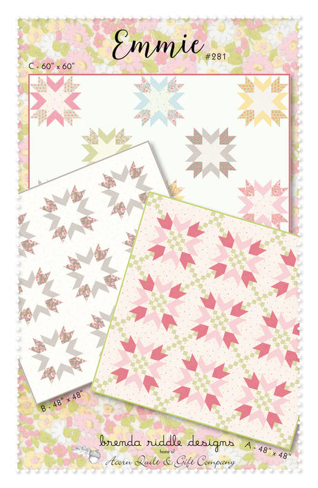 Emmie Quilt Pattern by Brenda Riddle Designs
