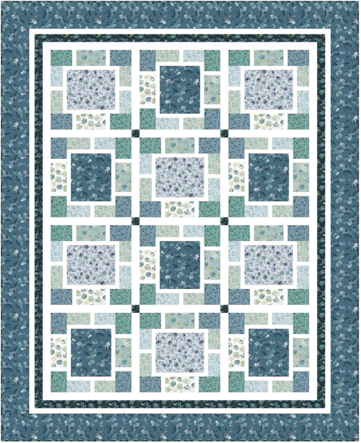 Enchanted Garden Downloadable Pattern by Pine Tree Country Quilts