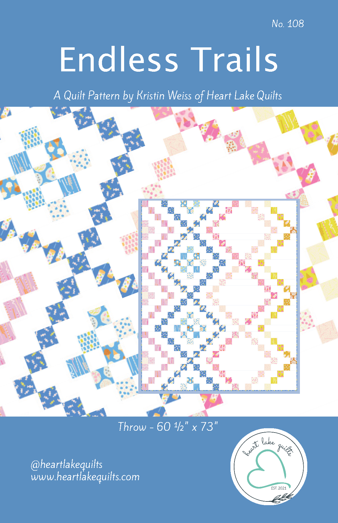 Endless Trails Downloadable Pattern by Heart Lake Quilts