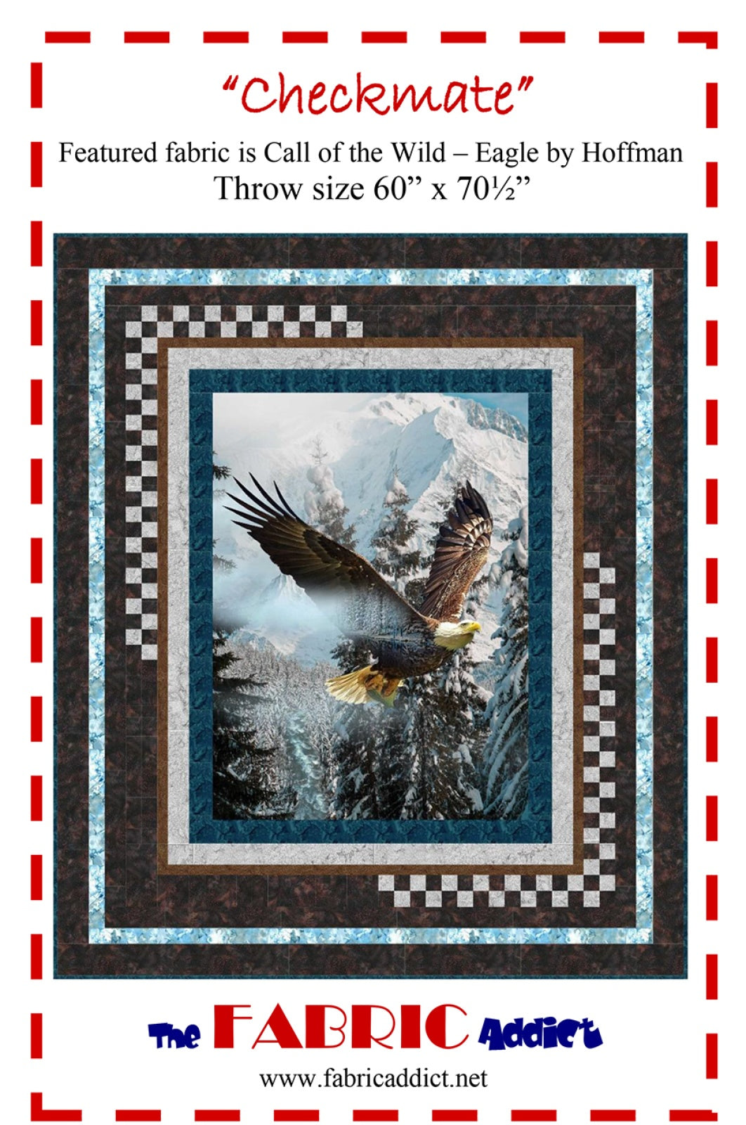 Checkmate Quilt Pattern by Fabric Addict