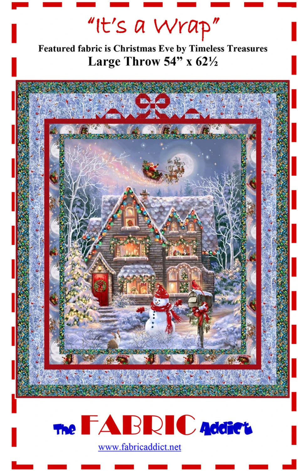 It's a Wrap Quilt Pattern by Fabric Addict