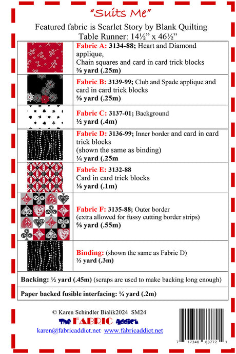 Back of the Suits Me Pattern by Fabric Addict