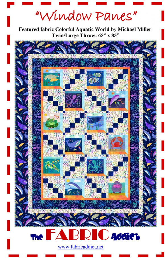 Window Panes Quilt Pattern by Fabric Addict