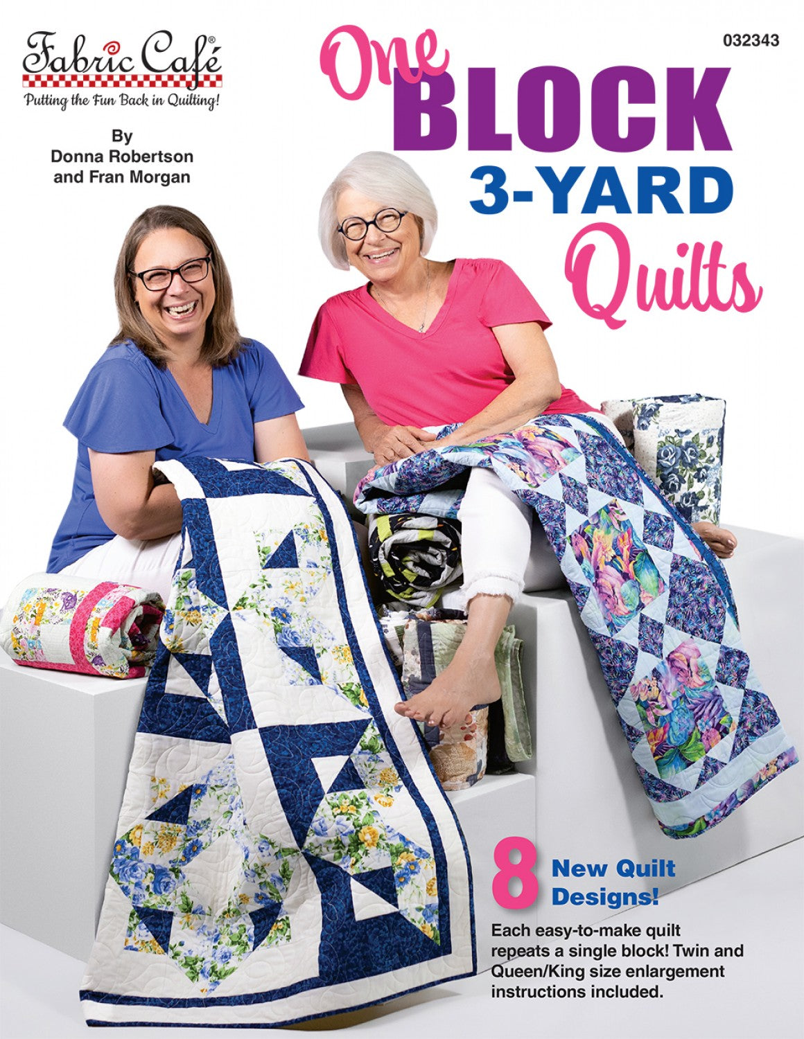 One Block 3-Yard Quilts by Fabric Cafe