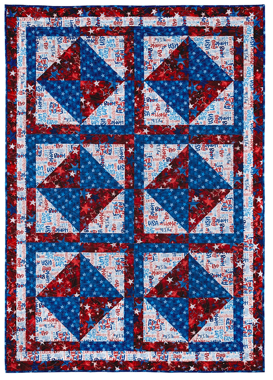 One Block 3-Yard Quilts by Fabric Cafe
