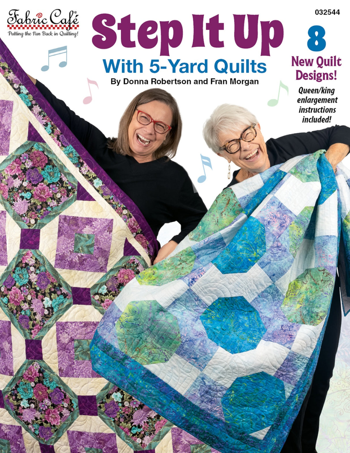 Step It Up With 5-Yard Quilts by Fabric Cafe