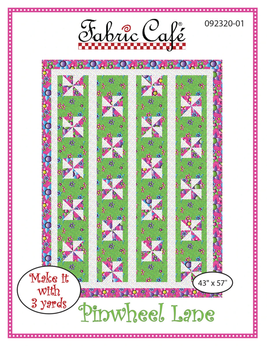 Pinwheel Lane Quilt Pattern – Quilting Books Patterns and Notions