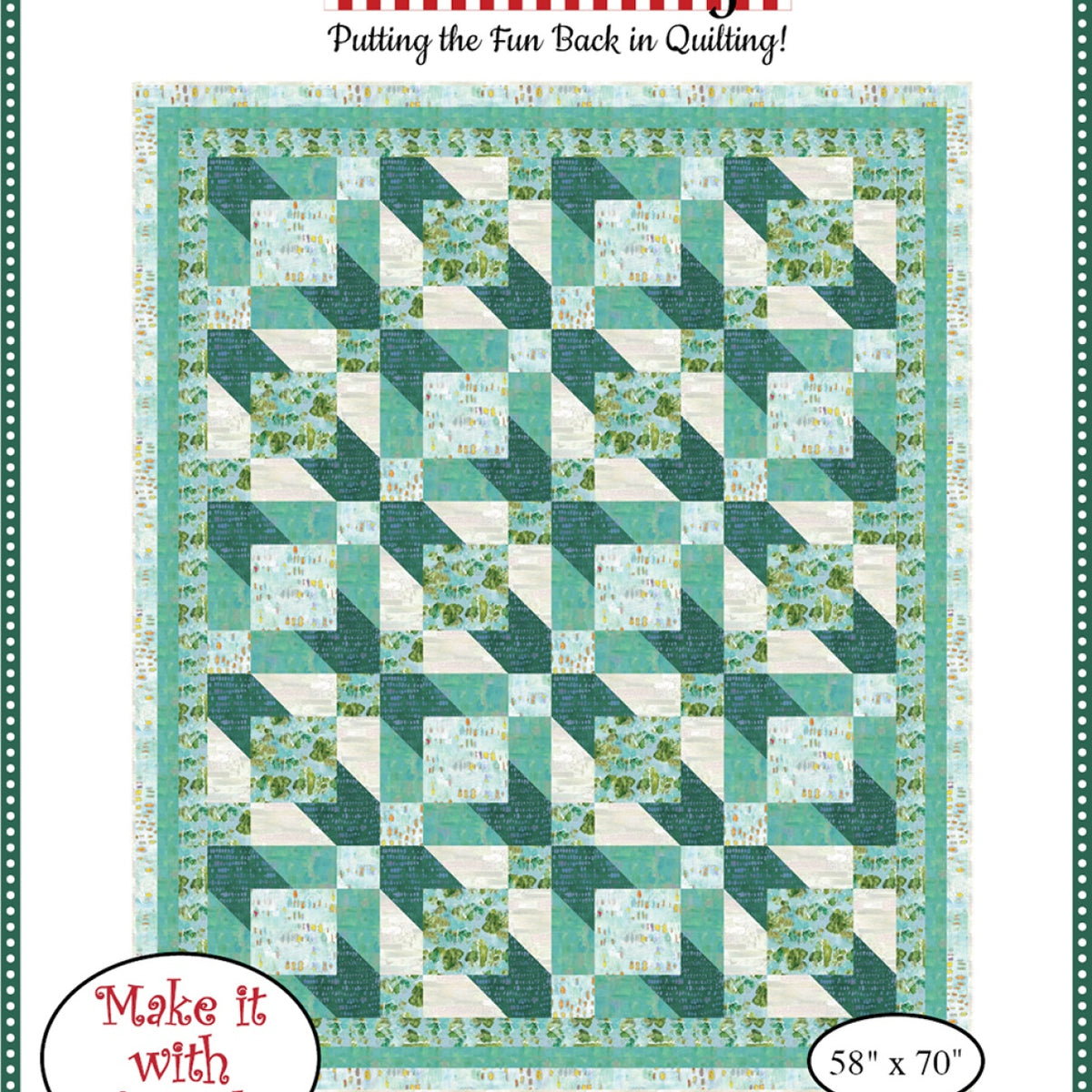 Spectrum 5-Yard Quilt Pattern – Quilting Books Patterns and Notions