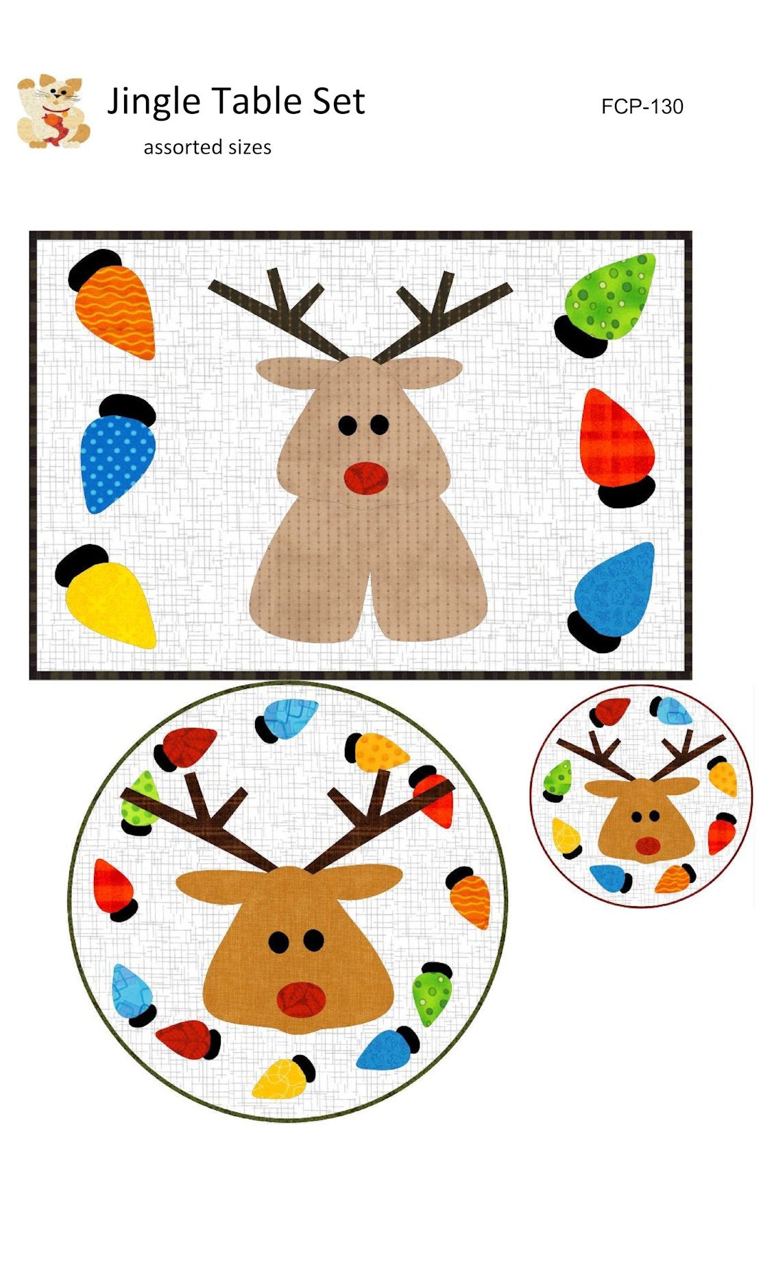 Jingle Table Set Downloadable Pattern