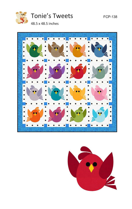Tonie’s Tweets Downloadable Pattern