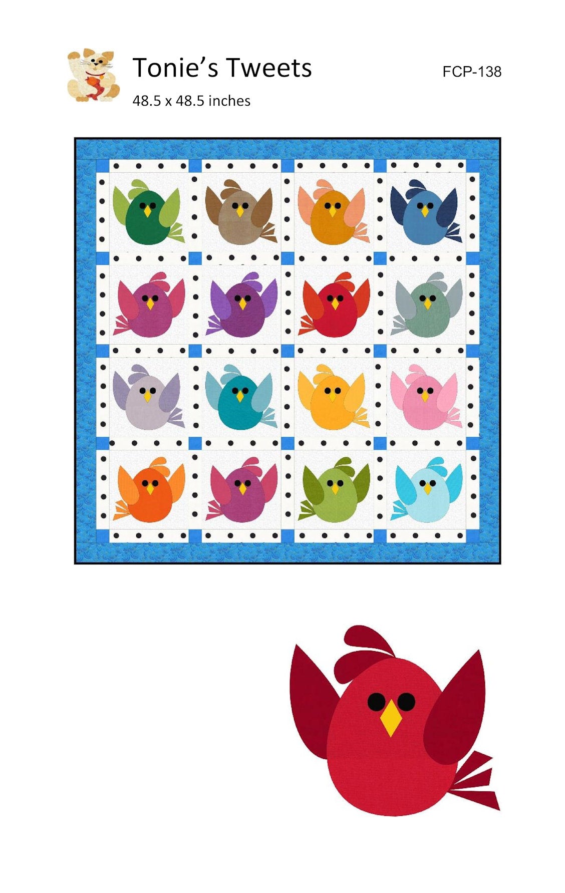 Tonie’s Tweets Downloadable Pattern