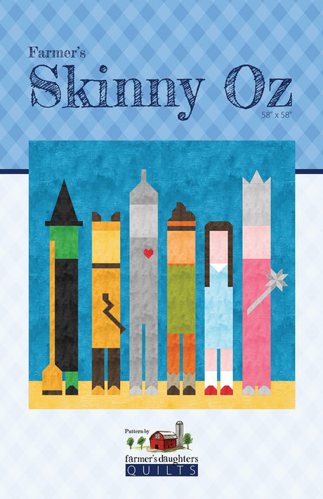 Farmer's Skinny Oz Quilt Pattern by Farmer's Daughters