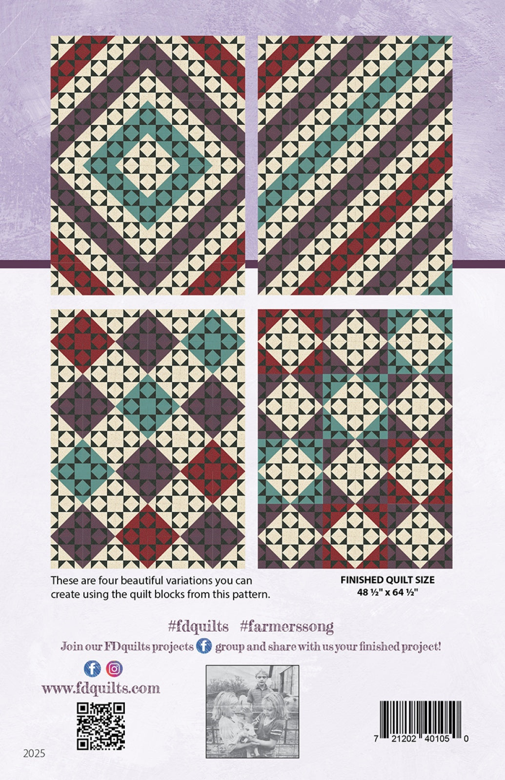 Farmer's Song Quilt Pattern