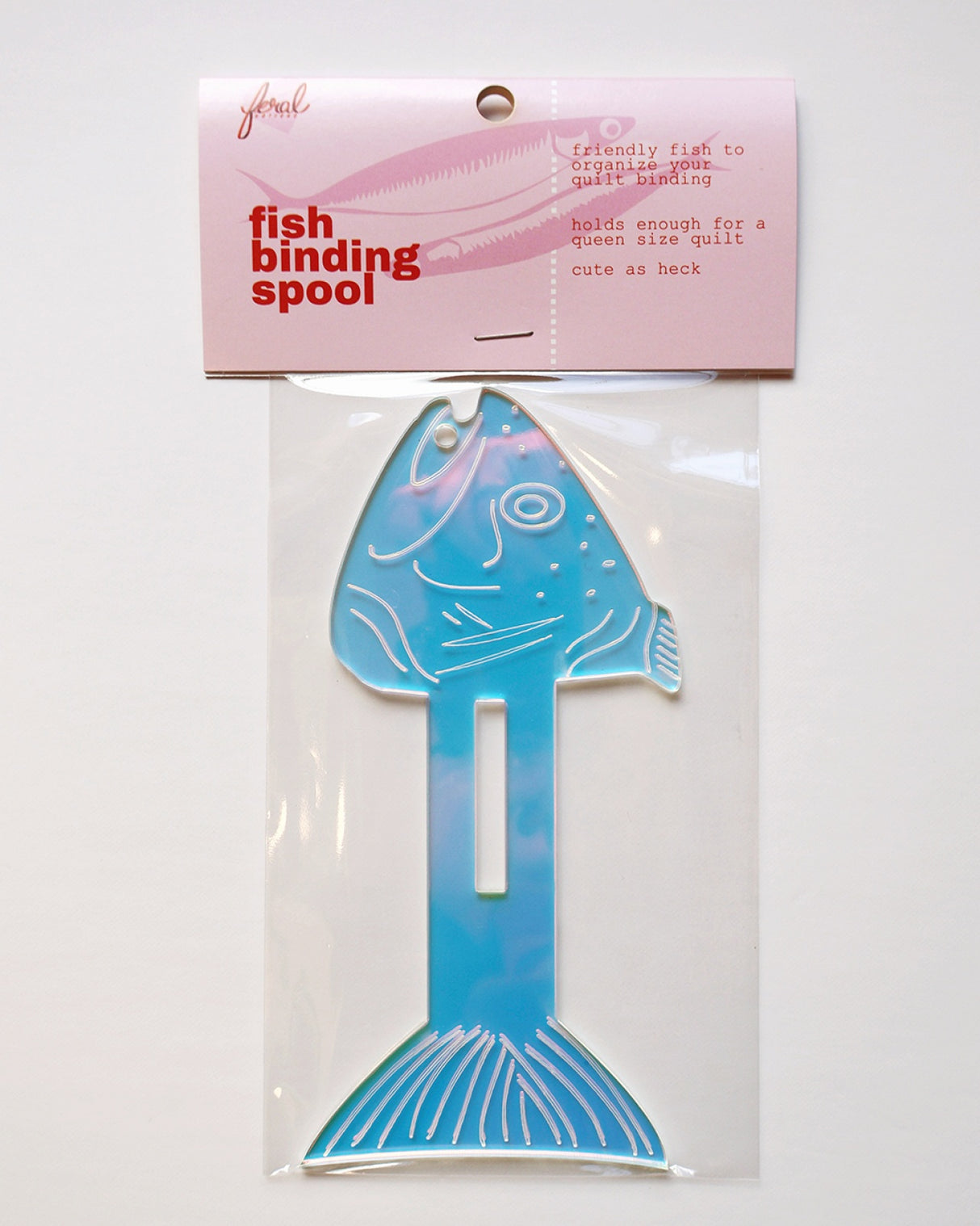 Back of the Fish Binding Spool by Feral Notions