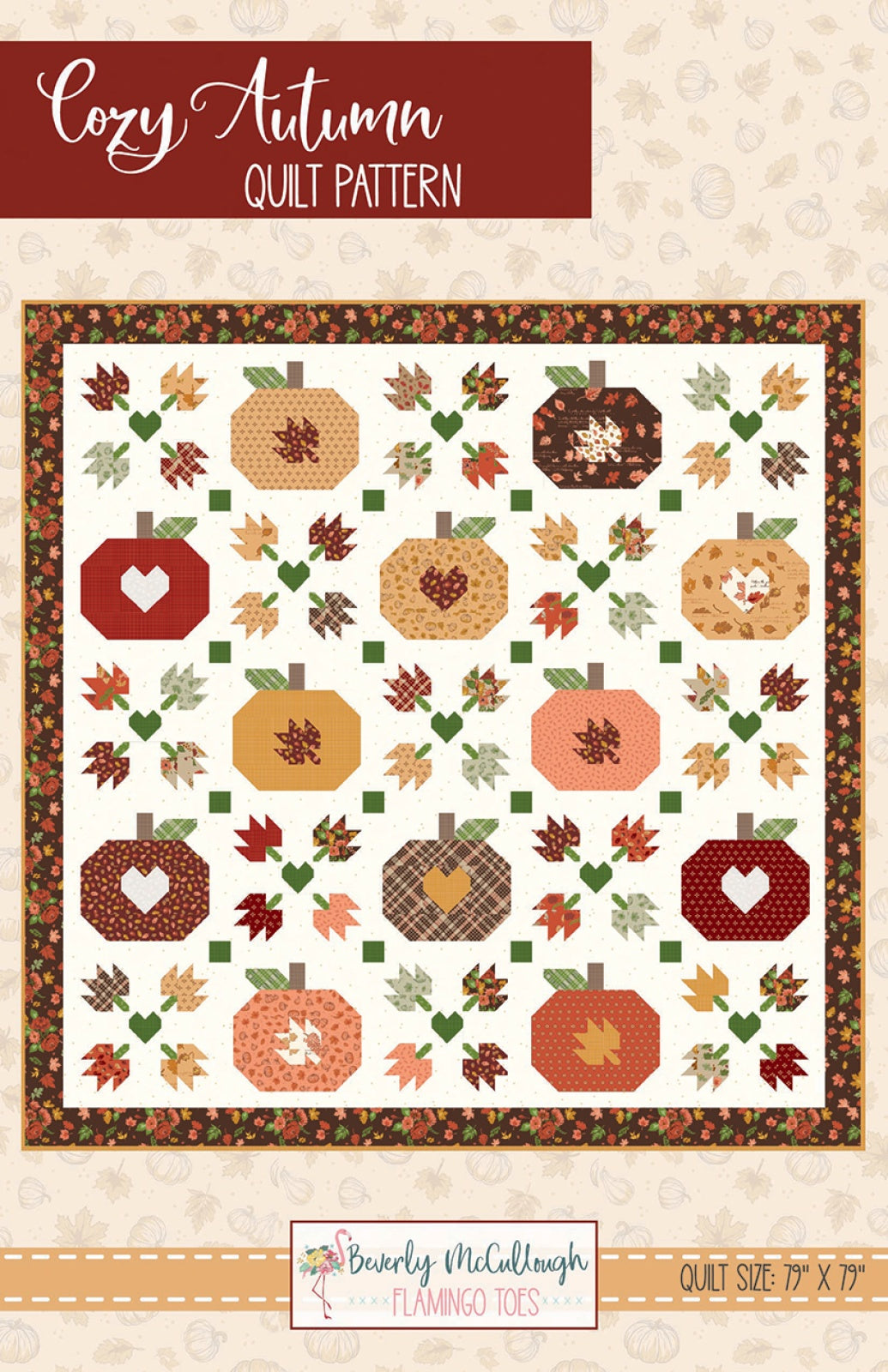 Cozy Autumn Quilt Pattern by Flamingo Toes