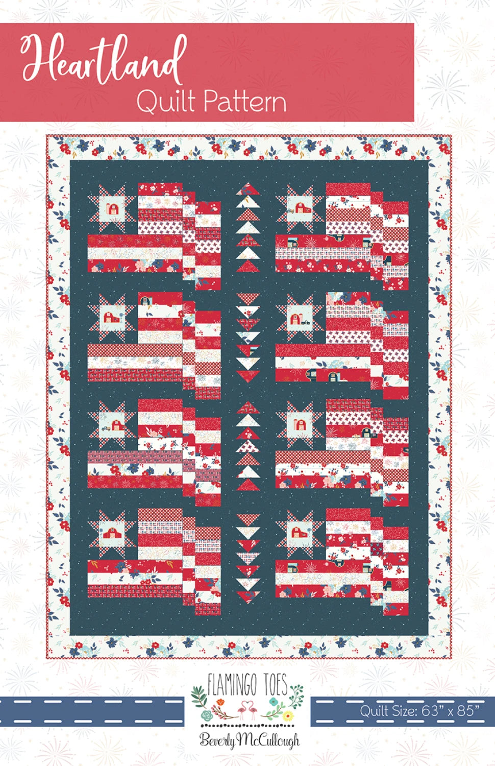 Heartland Quilt Pattern by Flamingo Toes