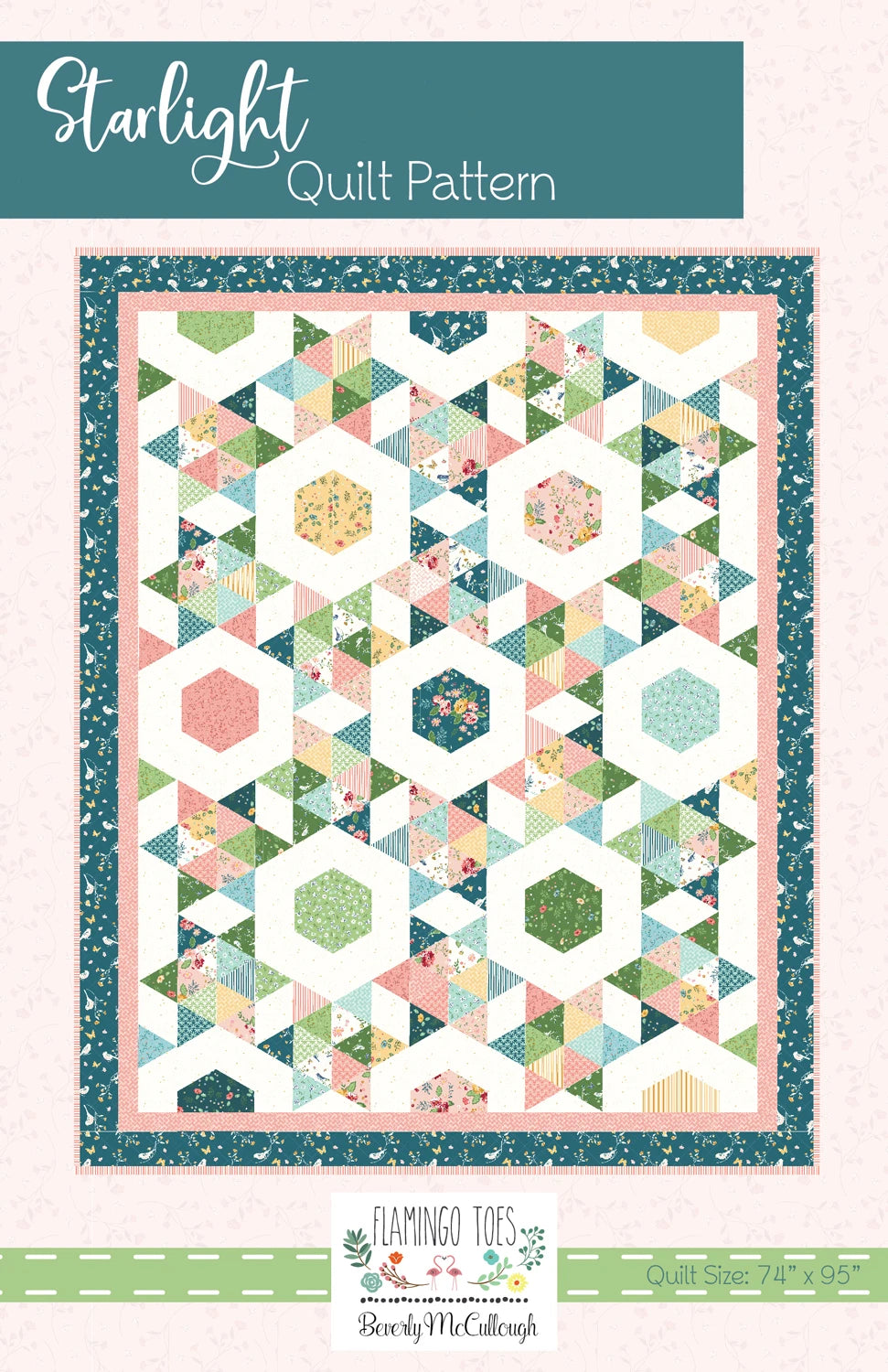 Starlight Quilt Pattern by Flamingo Toes