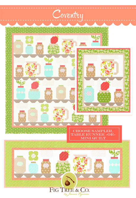 Coventry Quilt Pattern by Fig Tree Quilts