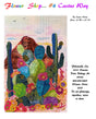 Flower Shop #4 Cactus Way Collage Pattern by Fiberworks Inc