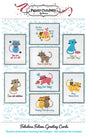 Fabulous Felines Greeting Cards Downloadable Pattern by Fabric Confetti