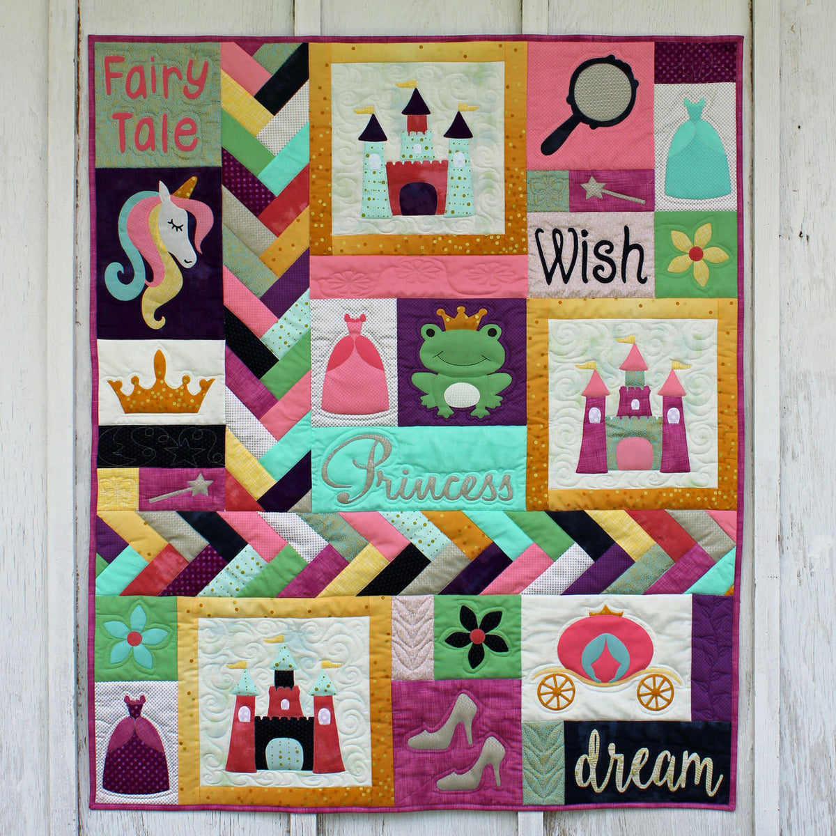 Fairy Tale Quilt Pattern – Quilting Books Patterns and Notions
