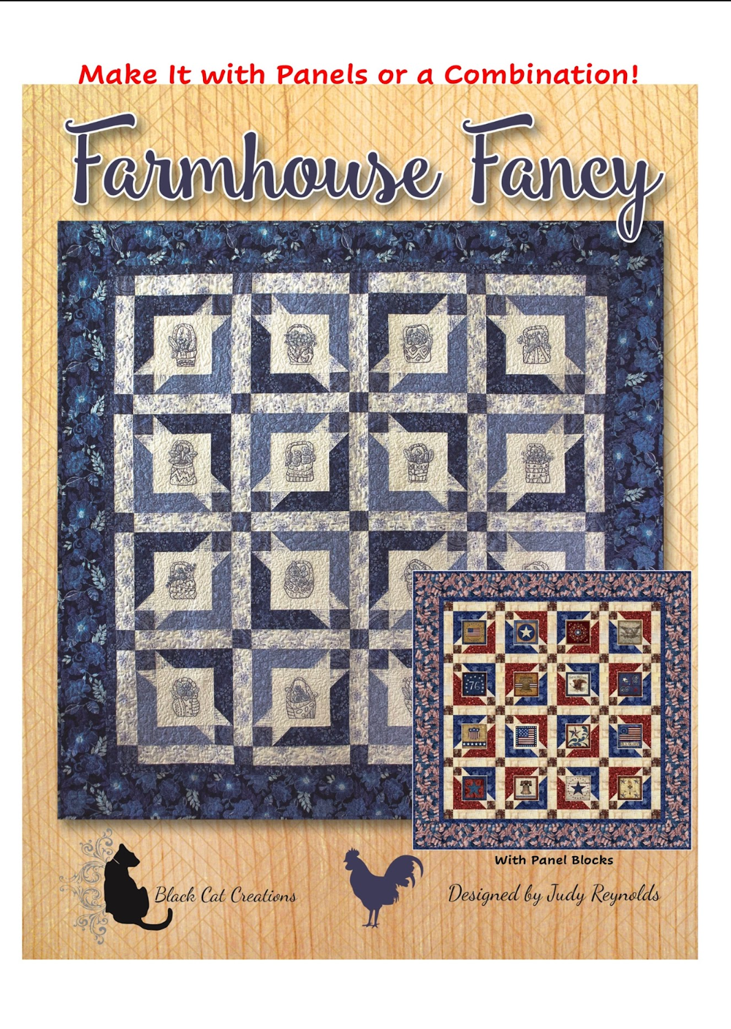 Farmhouse Fancy Downloadable Pattern by Black Cat Creation