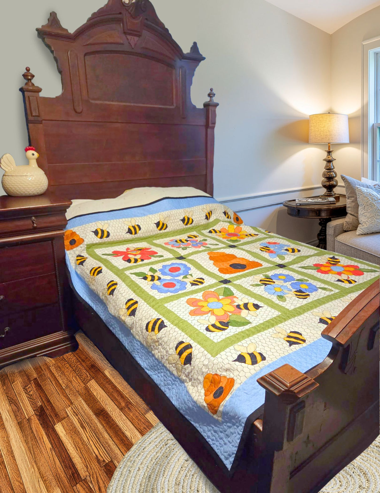 Bee Happy! Downloadable Pattern by FatCat Patterns