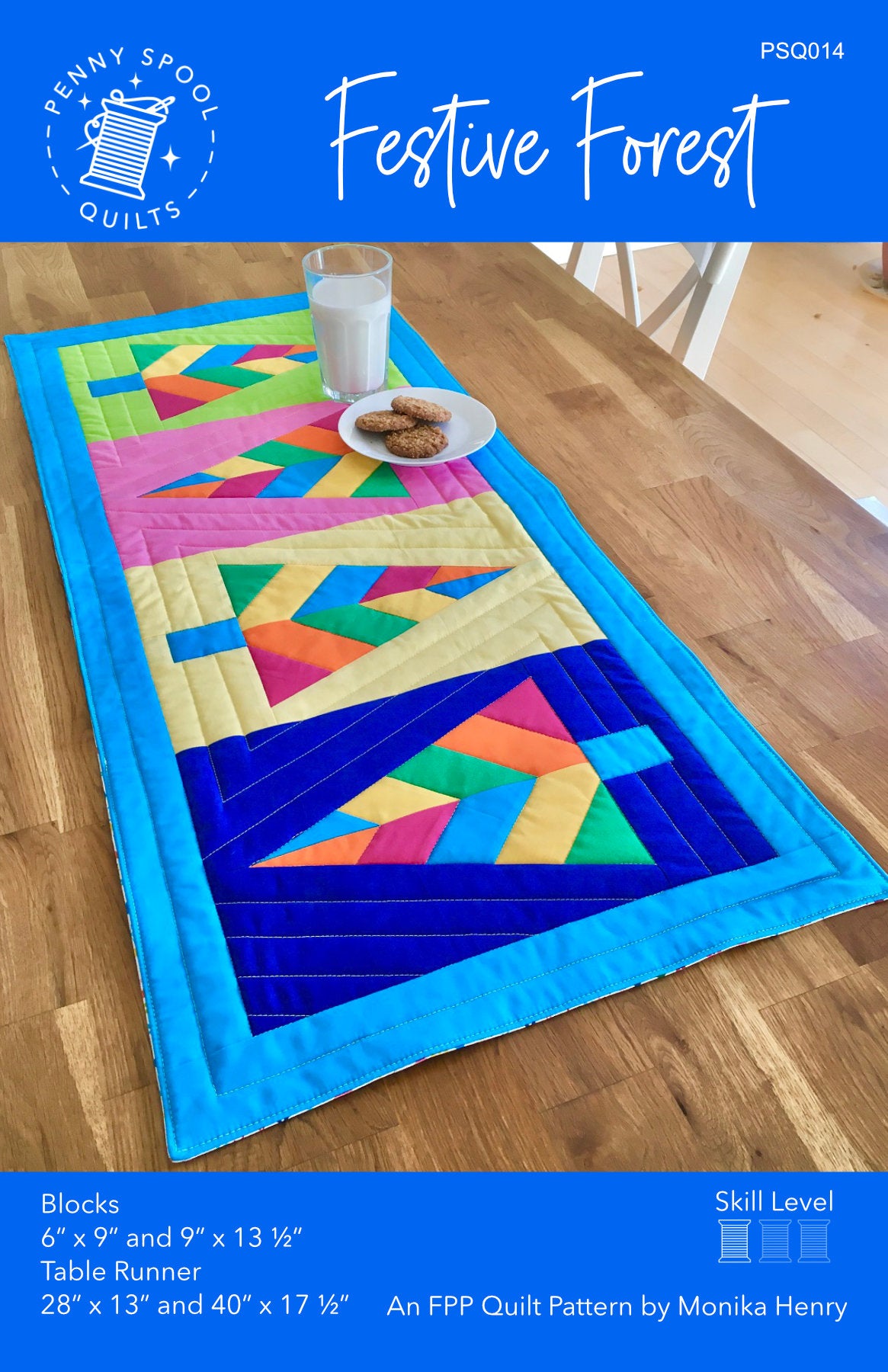 Festive Forest Downloadable Pattern by Penny Spool Quilts Pattern