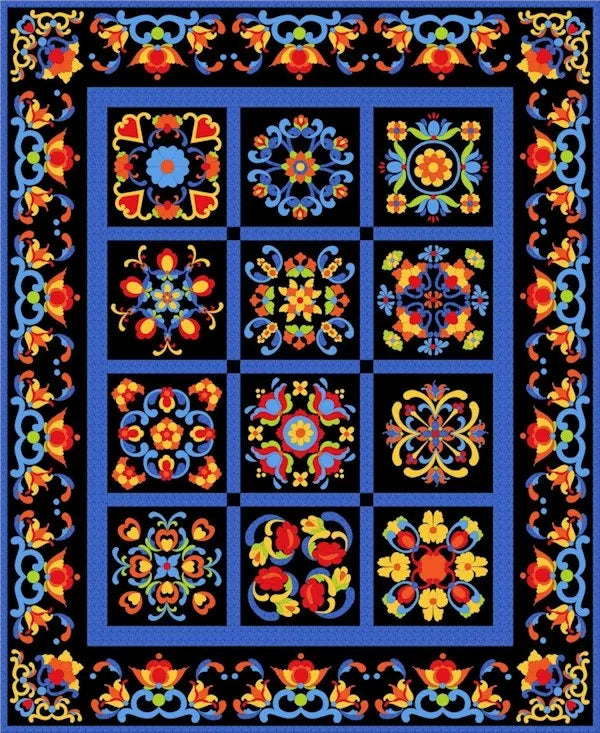 Fiesta And Siesta Downloadable Pattern – Quilting Books Patterns and ...